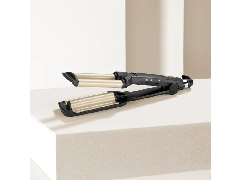 Babyliss Welleneisen Easy Waves C260E Titan-Keramik Schwarz