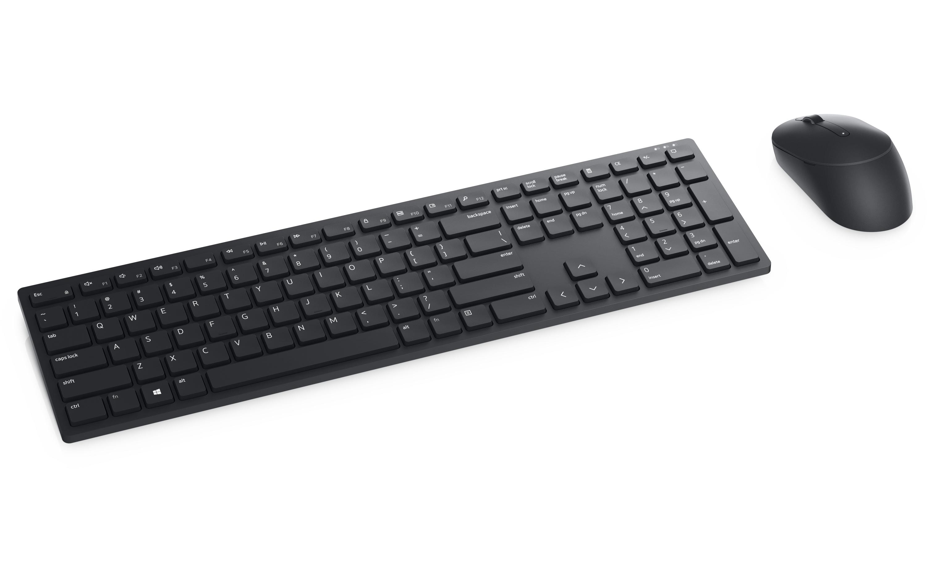 DELL Tastatur-Maus-Set KM5221W Pro Wireless US/INT-Layout