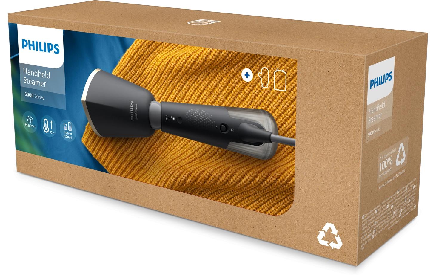 Philips Dampfbürste 5000 Series STH5030/81 1400 W, Dunkelgrau