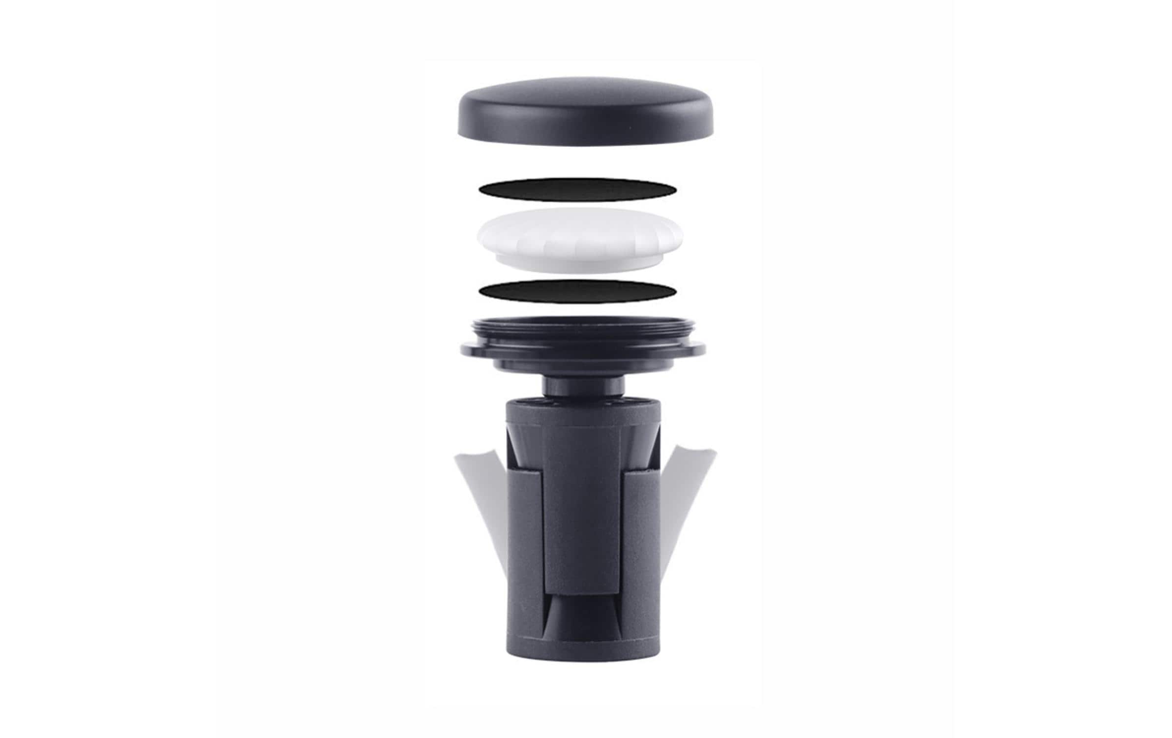 4smarts SkyTag Schwarz/Weiss