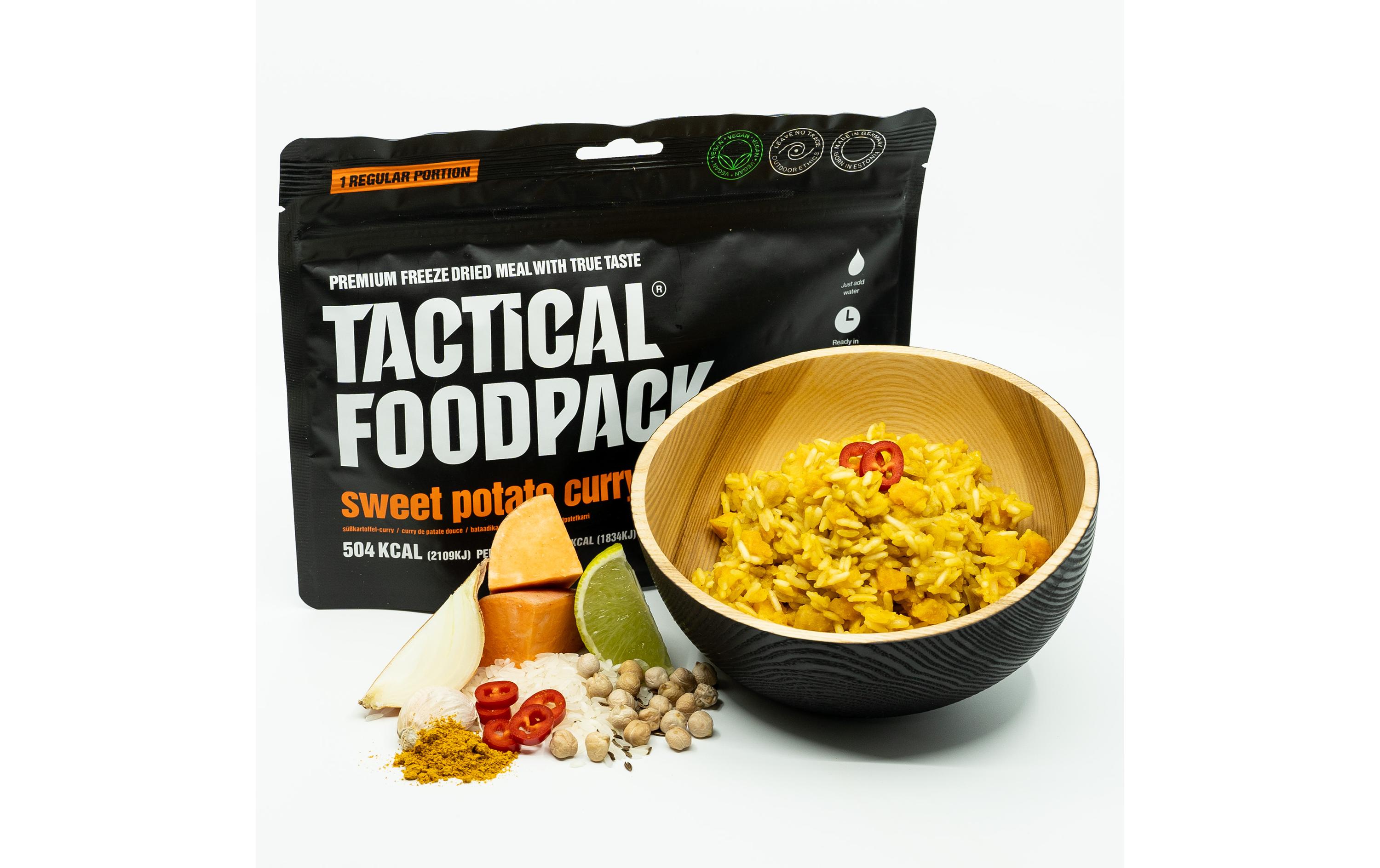 Tactical Foodpack Hauptgericht Sweet Potato Curry