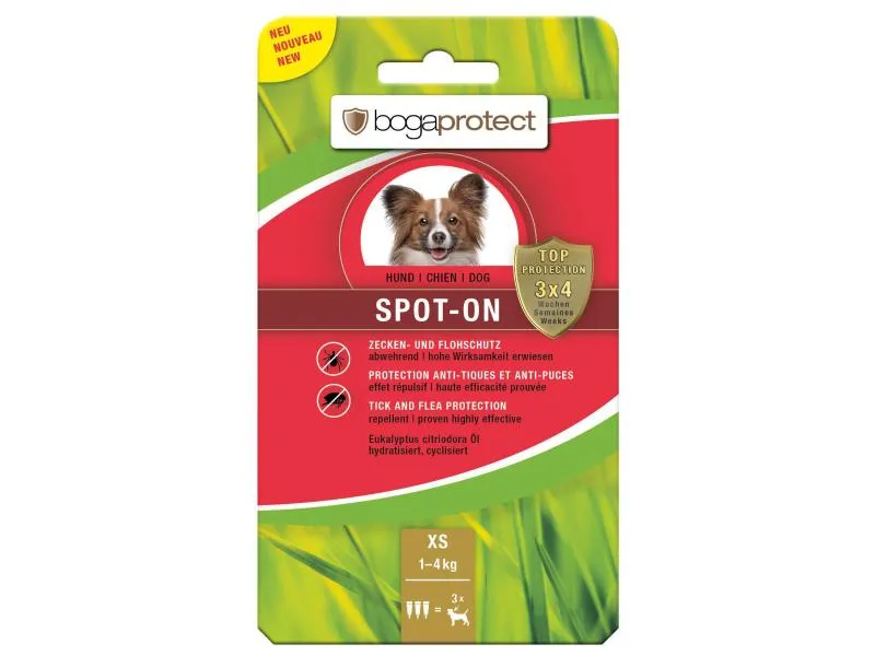 bogar Anti-Parasit-Tropfen bogaprotect Spot-on Hund XS bogar Anti-Parasit-Tropfen bogaprotect Spot-on Hund XS