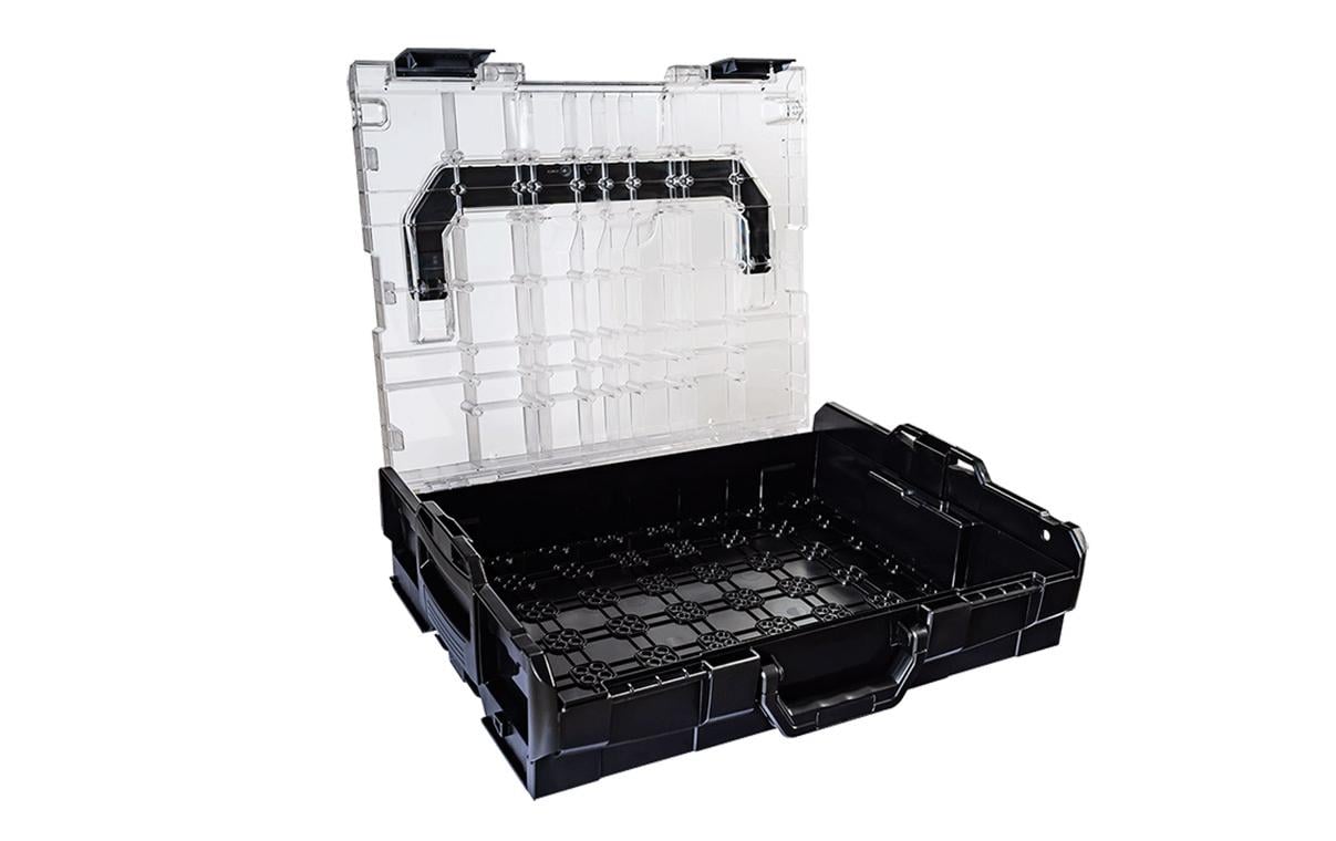 L-BOXX Systemkoffer L-BOXX 102 Schwarz, Deckel transparent L-BOXX Systemkoffer L-BOXX 102 Schwarz, Deckel transparent