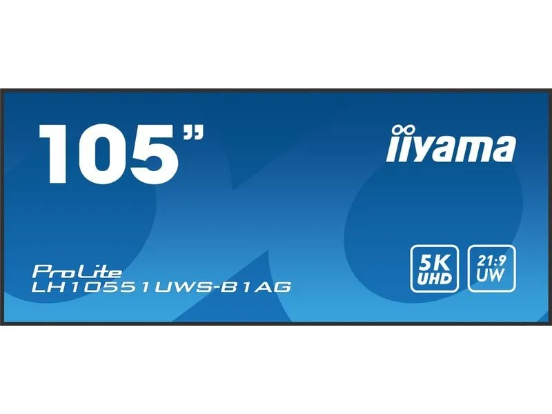 iiyama Public Display ProLite LH10551UWS-B1AG 104.7 iiyama Public Display ProLite LH10551UWS-B1AG 104.7