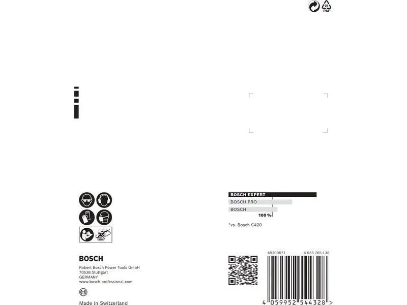 Bosch Professional Schleifpapier EXPERT C470 Mehrloch, 125 mm, G 80, 5-tlg. Bosch Professional Schleifpapier EXPERT C470 Mehrloch, 125 mm, G 80, 5-tlg.