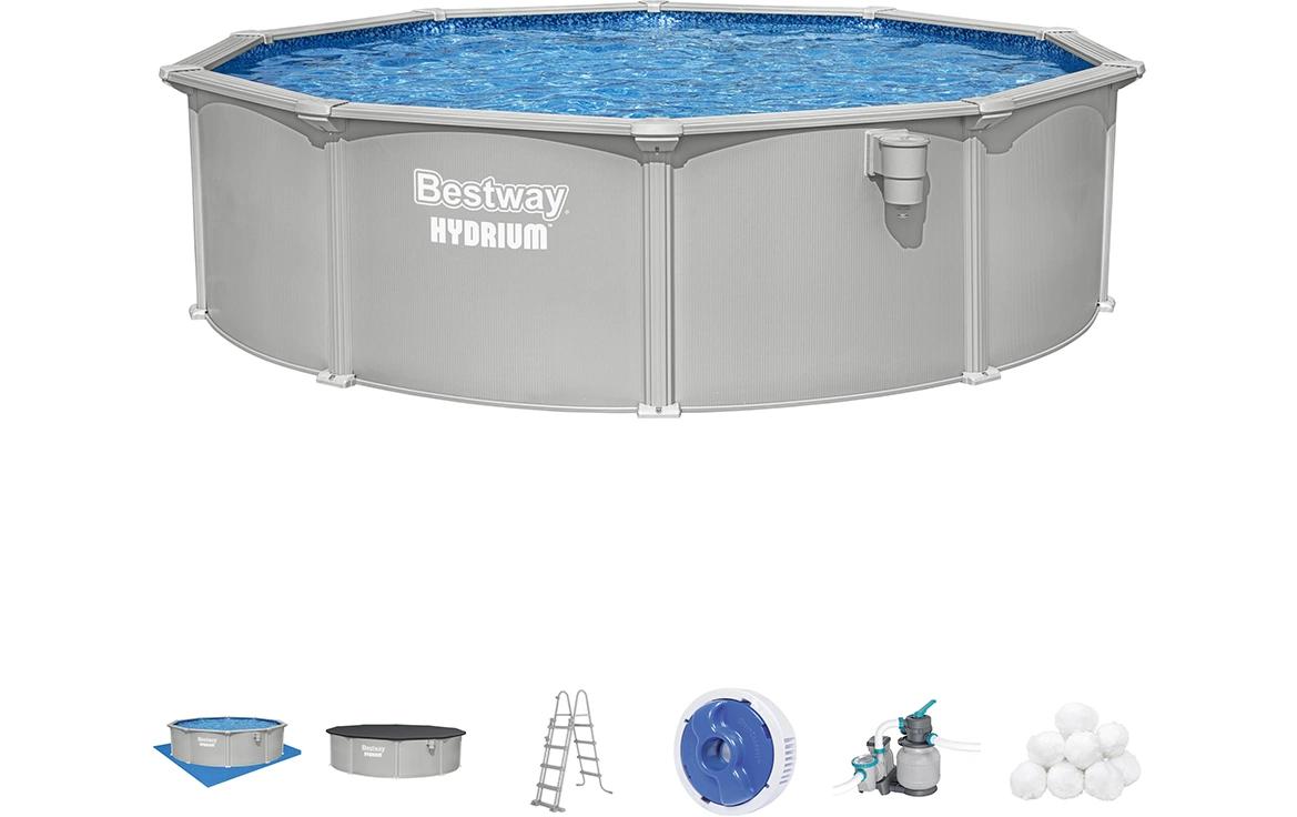 Bestway Pool Hydrium Komplett-Set 460 x 120 cm Bestway Pool Hydrium Komplett-Set 460 x 120 cm