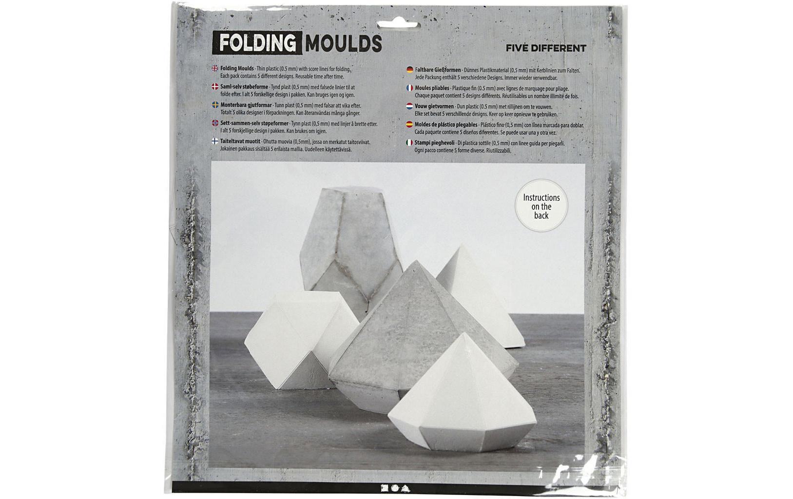 Creativ Company Giessform 6-13 cm 5 Stück Creativ Company Giessform 6-13 cm 5 Stück