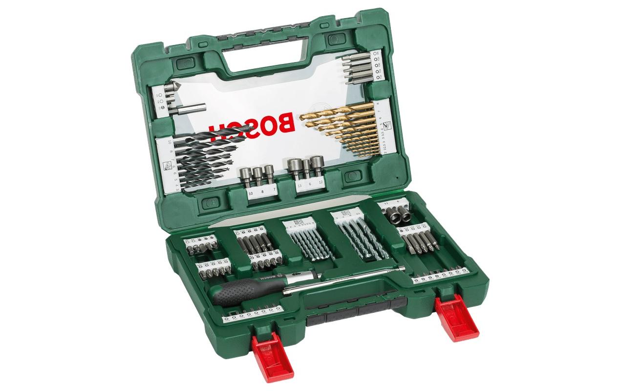 Bosch Bohrer- und Bit-Set V-Line TiN, 91-teilig