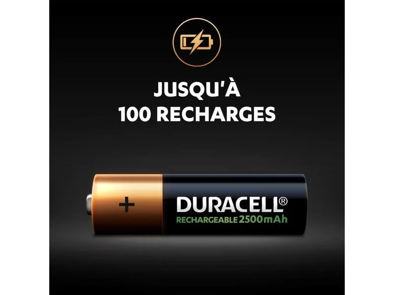 Duracell Akku Rechargeable AA 2400 mAh 4 Stück Duracell Akku Rechargeable AA 2400 mAh 4 Stück