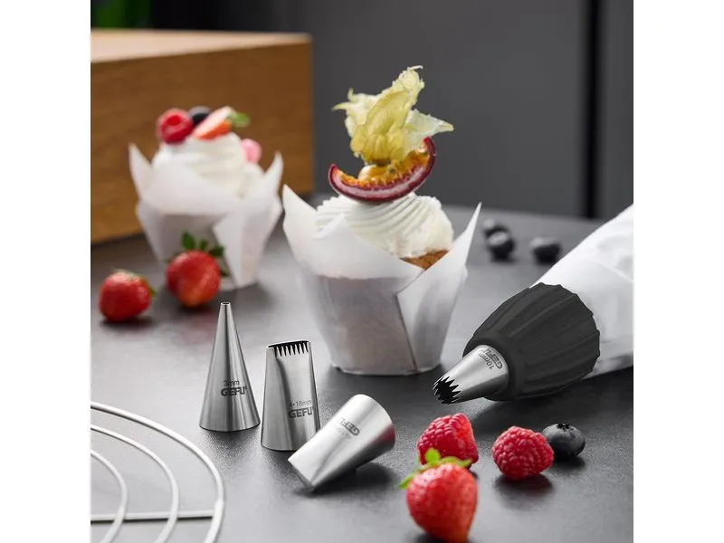 GEFU Spritztülle Set Decore 4-teilig GEFU Spritztülle Set Decore 4-teilig