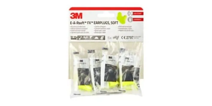 3M soft FX weich, Gelb, 5 Paar 3M soft FX weich, Gelb, 5 Paar