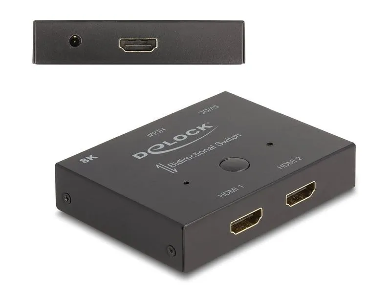 Delock Umschalter 2-1 8K 60 Hz HDMI Delock Umschalter 2-1 8K 60 Hz HDMI