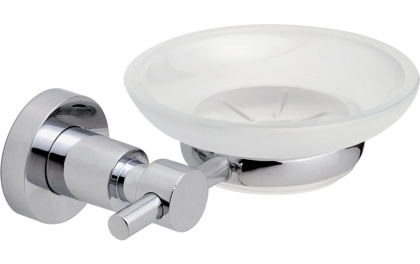 tesa Loxx Seifenablage ohne Bohren, silber