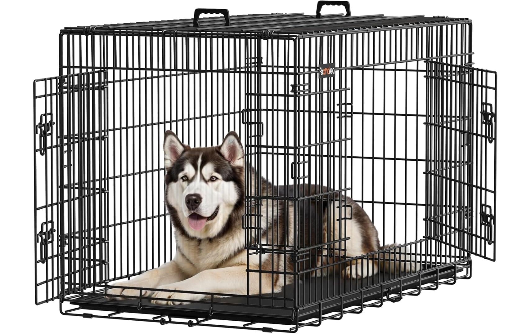 Feandrea Transportbox für Hunde 122 x 74.5 x 80.5 cm Feandrea Transportbox für Hunde 122 x 74.5 x 80.5 cm