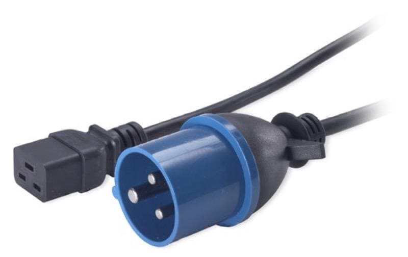 APC Zubehörset AP9876 Netzkabel C19 auf IEC309 16 A 2.5 m APC Zubehörset AP9876 Netzkabel C19 auf IEC309 16 A 2.5 m