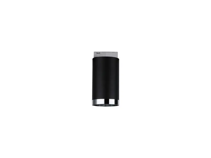 Paulmann Schienenspot URail Tube, 1 x GU10, 10 W, Schwarz/ Chrom Paulmann Schienenspot URail Tube, 1 x GU10, 10 W, Schwarz/ Chrom