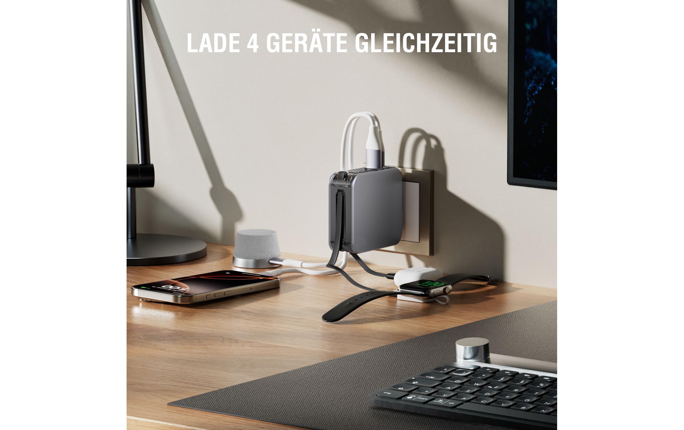 4smarts Powerbank 3in1 Hybrid Charger Lucid 10000 mAh 4smarts Powerbank 3in1 Hybrid Charger Lucid 10000 mAh