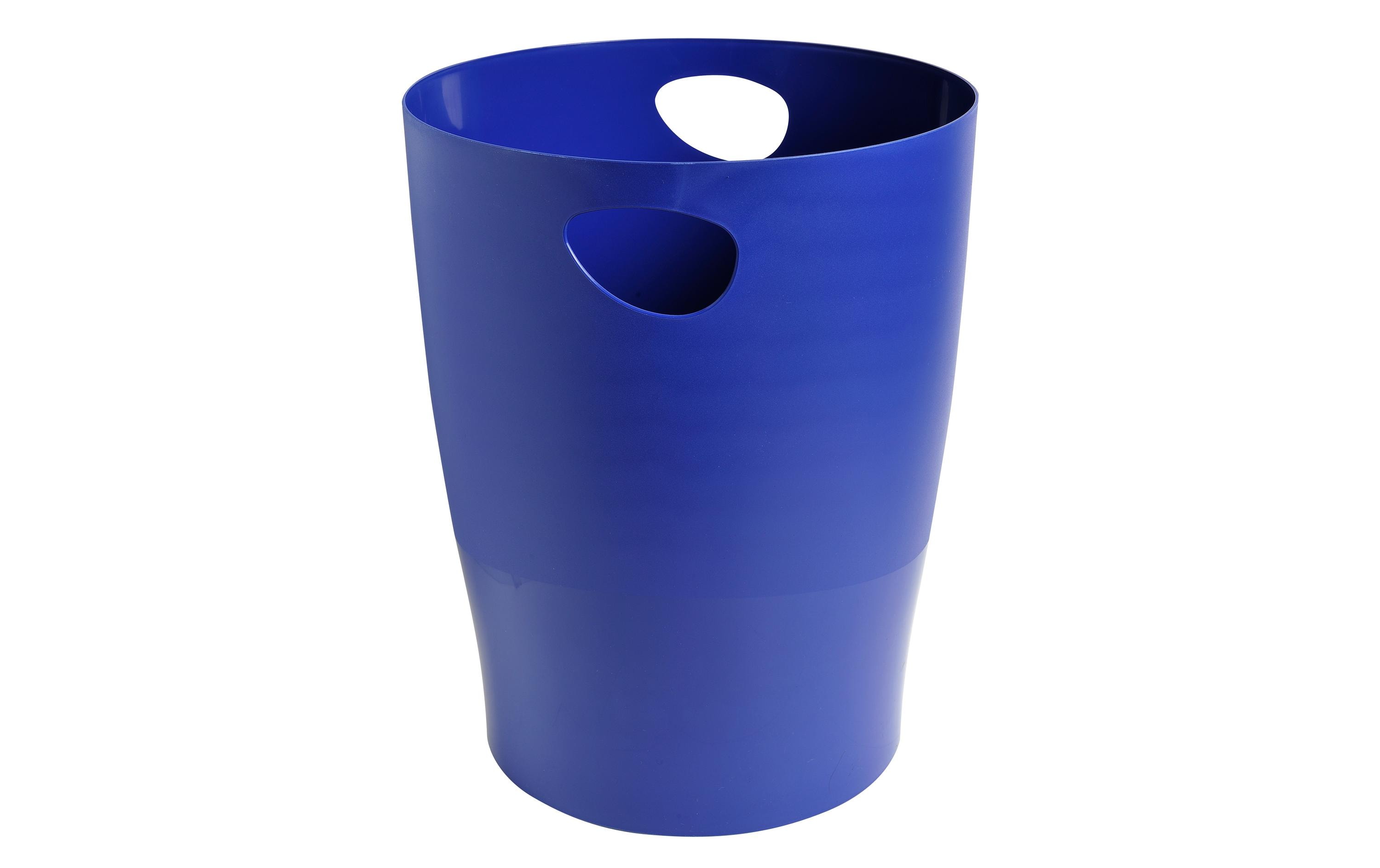Exacompta Papierkorb Ecobin 15 l, Blau