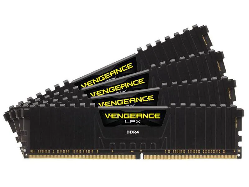 Corsair DDR4-RAM Vengeance LPX Black 3200 MHz 4x 16 GB