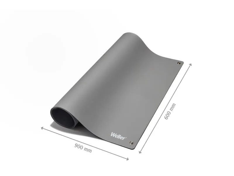Weller Tisch-Lötmatte ESD Premium 900 x 600 mm, Grau Weller Tisch-Lötmatte ESD Premium 900 x 600 mm, Grau