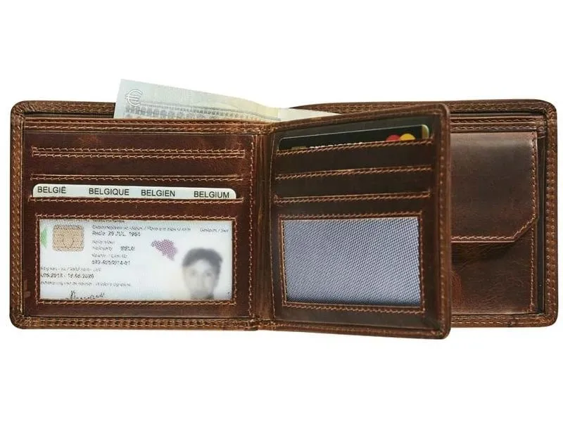 Maverick Portemonnaie Original 11.5 x 9.8 cm, Braun Maverick Portemonnaie Original 11.5 x 9.8 cm, Braun