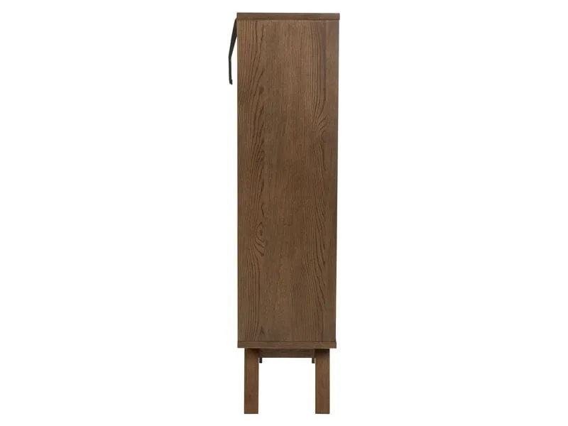 AC Design Vitrine A-Line Dunkelbraun72 x 36 x 145 cm