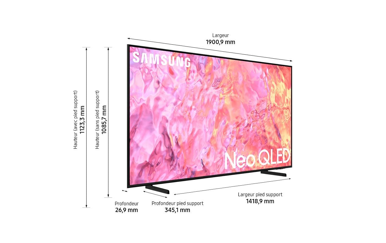 Samsung TV QE85Q60C AUXXN 85, 3840 x 2160 (Ultra HD 4K), LED-LCD Samsung TV QE85Q60C AUXXN 85, 3840 x 2160 (Ultra HD 4K), LED-LCD