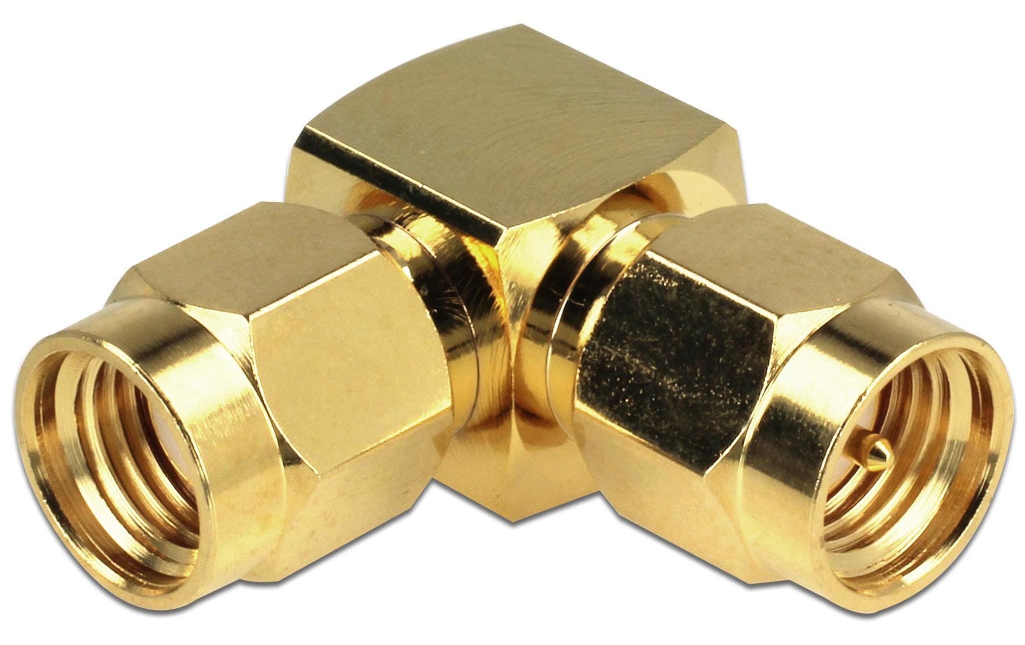 Delock Antennenadapter 90°, RP-SMA Stecker (m) - SMA Stecker (m) Delock Antennenadapter 90°, RP-SMA Stecker (m) - SMA Stecker (m)