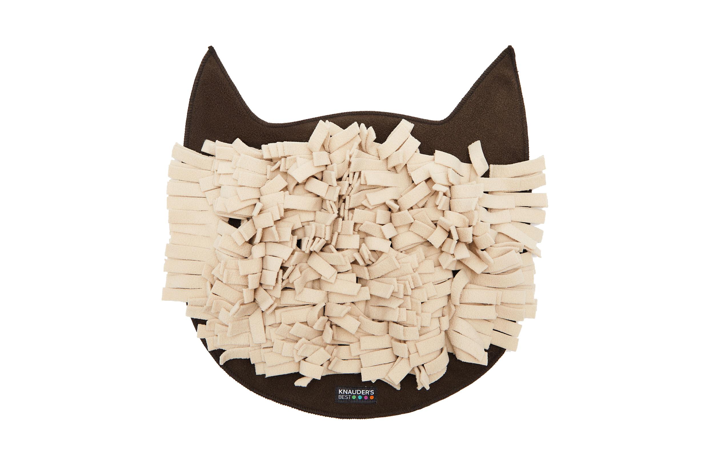 KNAUDER'S BEST Katzen-Spielzeug Schnüffelrasen, Braun KNAUDER'S BEST Katzen-Spielzeug Schnüffelrasen, Braun