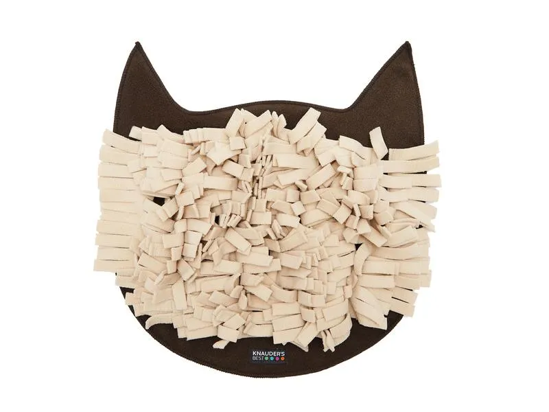 KNAUDER'S BEST Katzen-Spielzeug Schnüffelrasen, Braun KNAUDER'S BEST Katzen-Spielzeug Schnüffelrasen, Braun