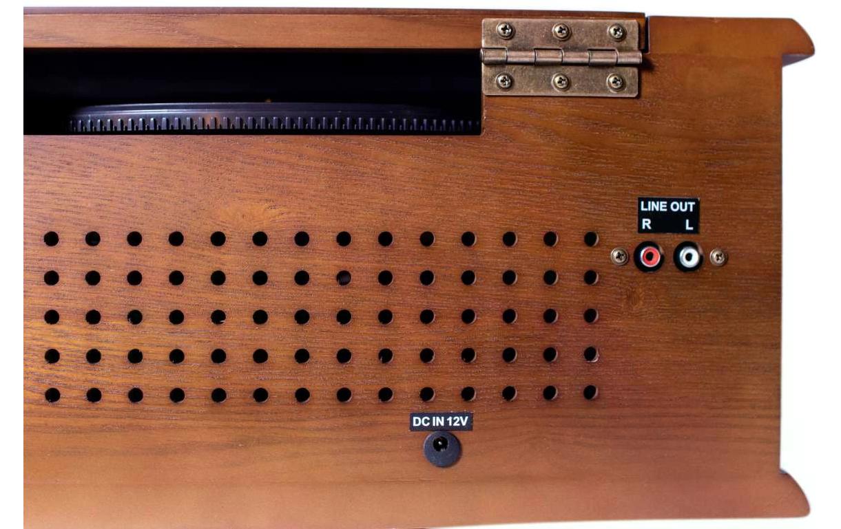 soundmaster Stereoanlage NR565DAB Braun