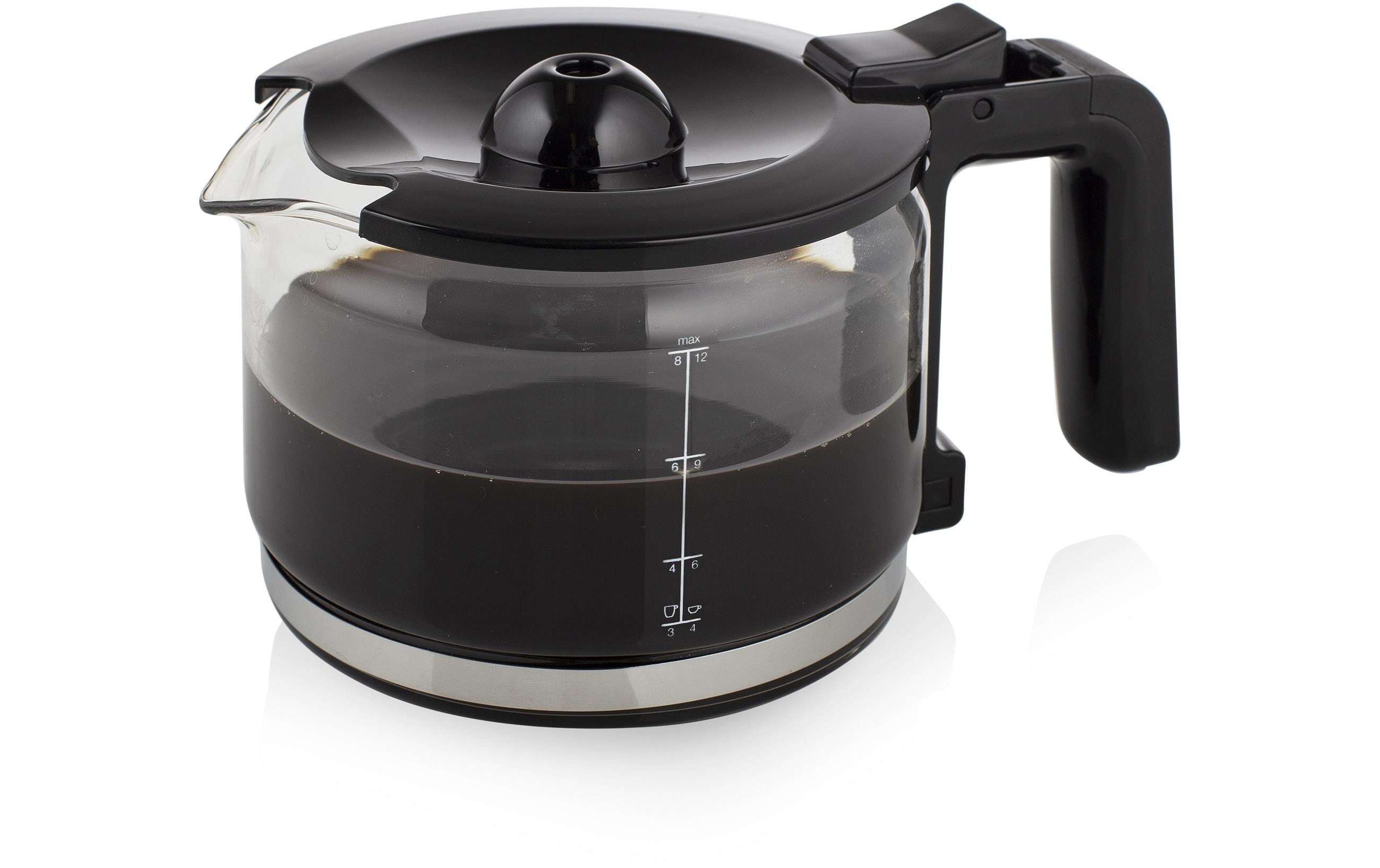 Princess Filterkaffeemaschine Compact 12 Schwarz/Silber Princess Filterkaffeemaschine Compact 12 Schwarz/Silber