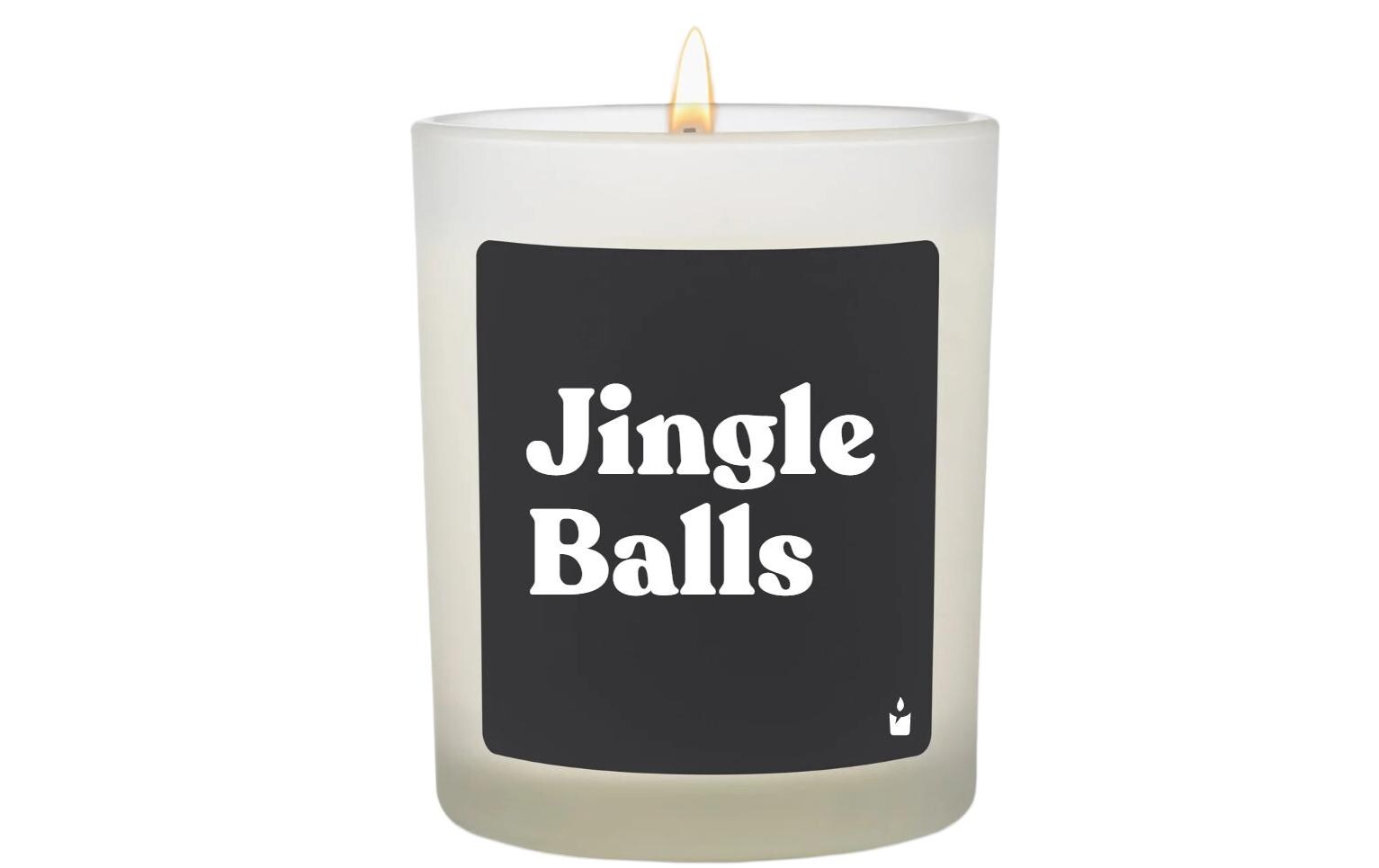 ChattyCandles Weihnachtskerze Jingle Balls 6.7 x 8 cm