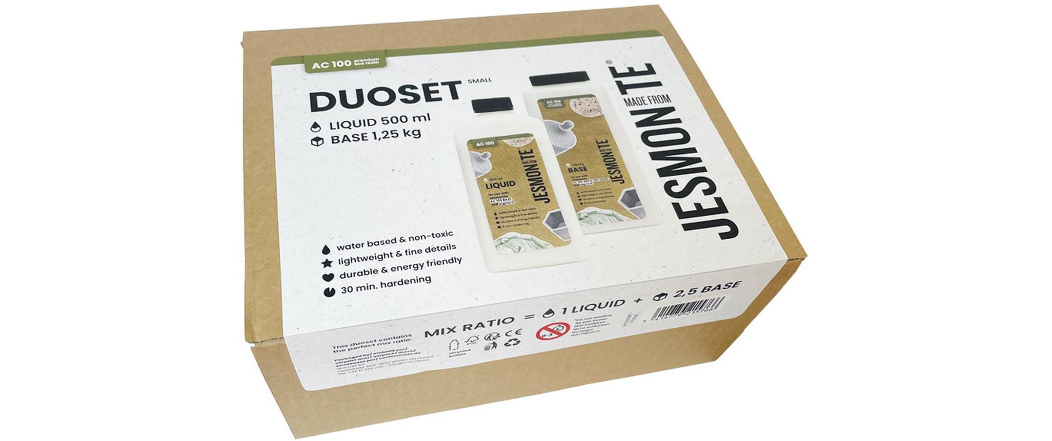 Jesmonite Modelliermasse Starterset AC100 500 g + 1.25 kg Jesmonite Modelliermasse Starterset AC100 500 g + 1.25 kg