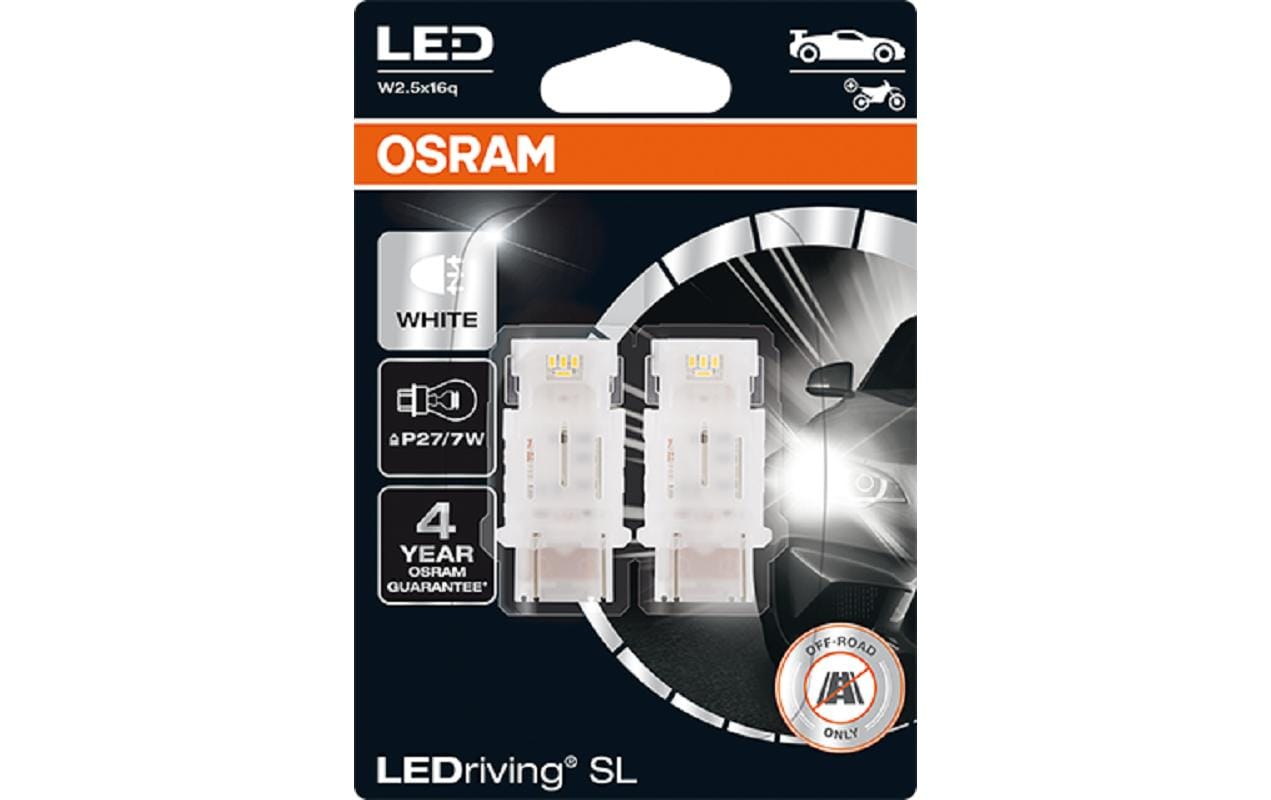 OSRAM Signallampen LEDriving SL P27/7W W2.5x16q White Motorrad/PKW