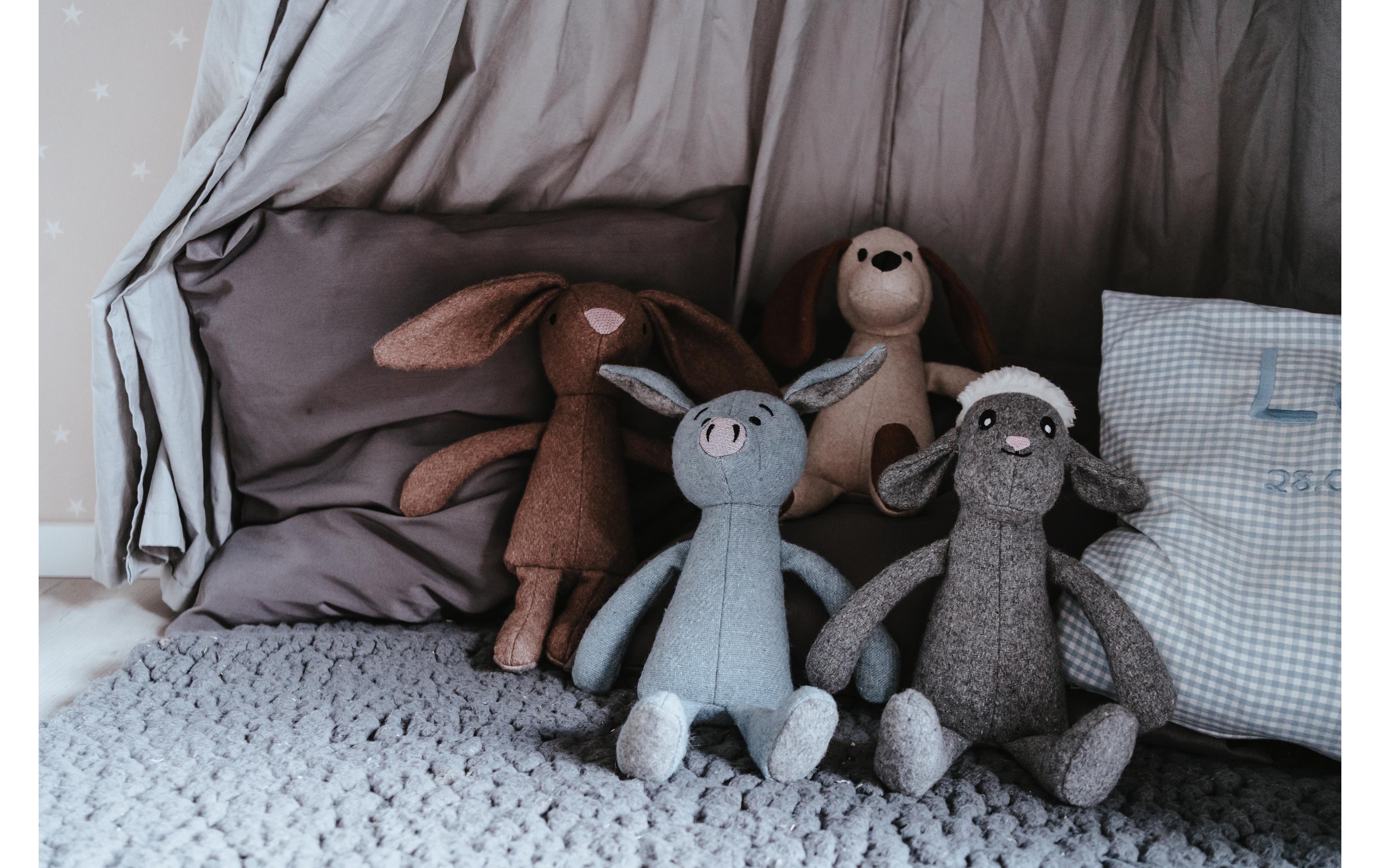 Hunter Hunde-Spielzeug Marle Schaf, 35 cm, Grau