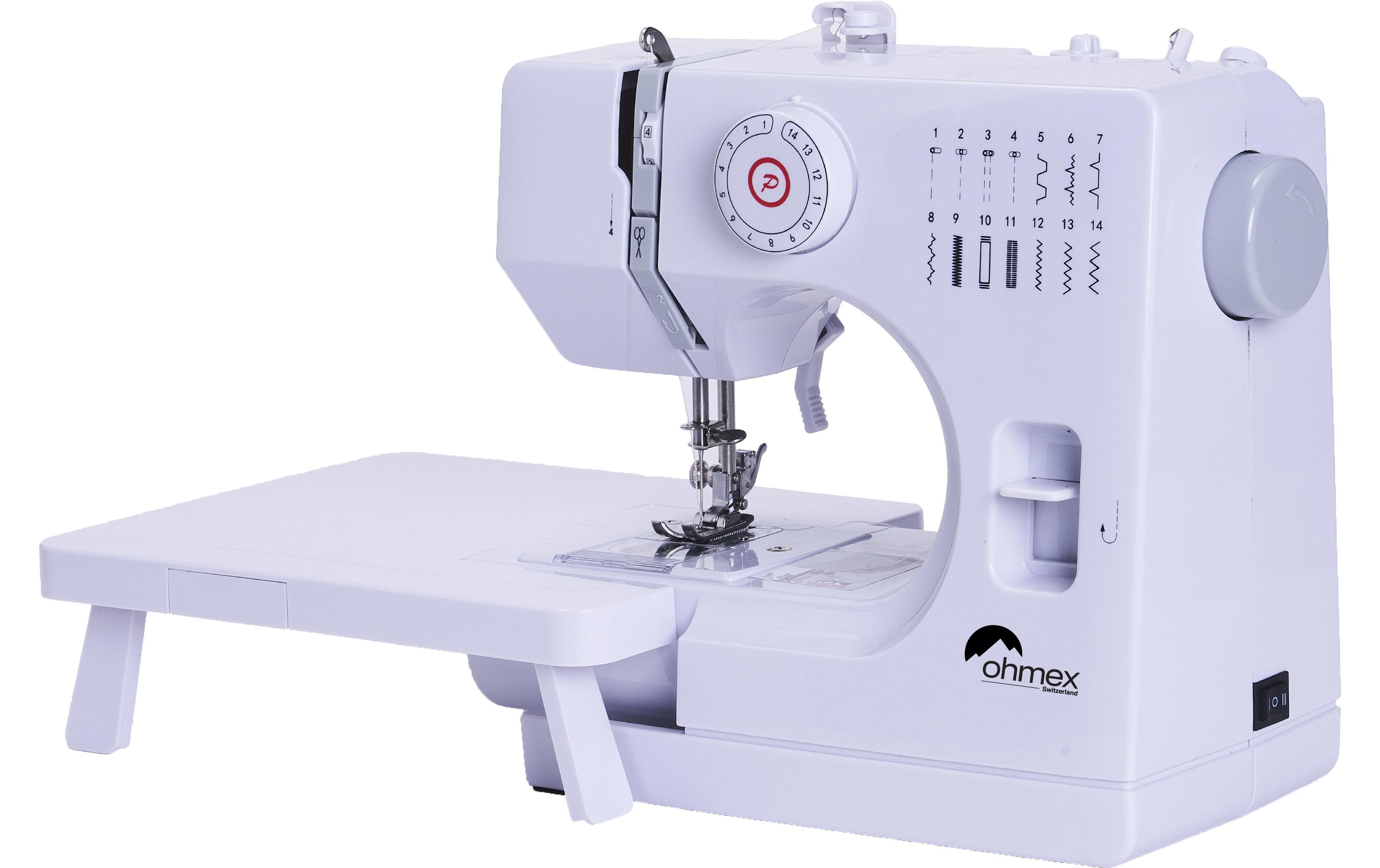 OHMEX Nähmaschine OHM-SEW-7280 Weiss