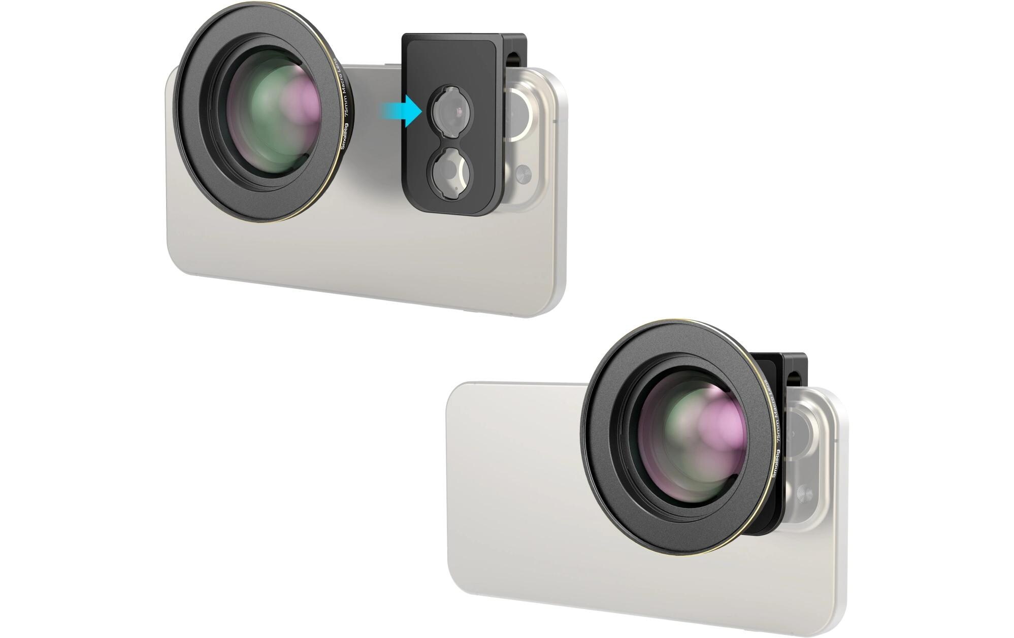 Smallrig 75mm Makro-Objektiv für Mobiltelefon (T-Mount)