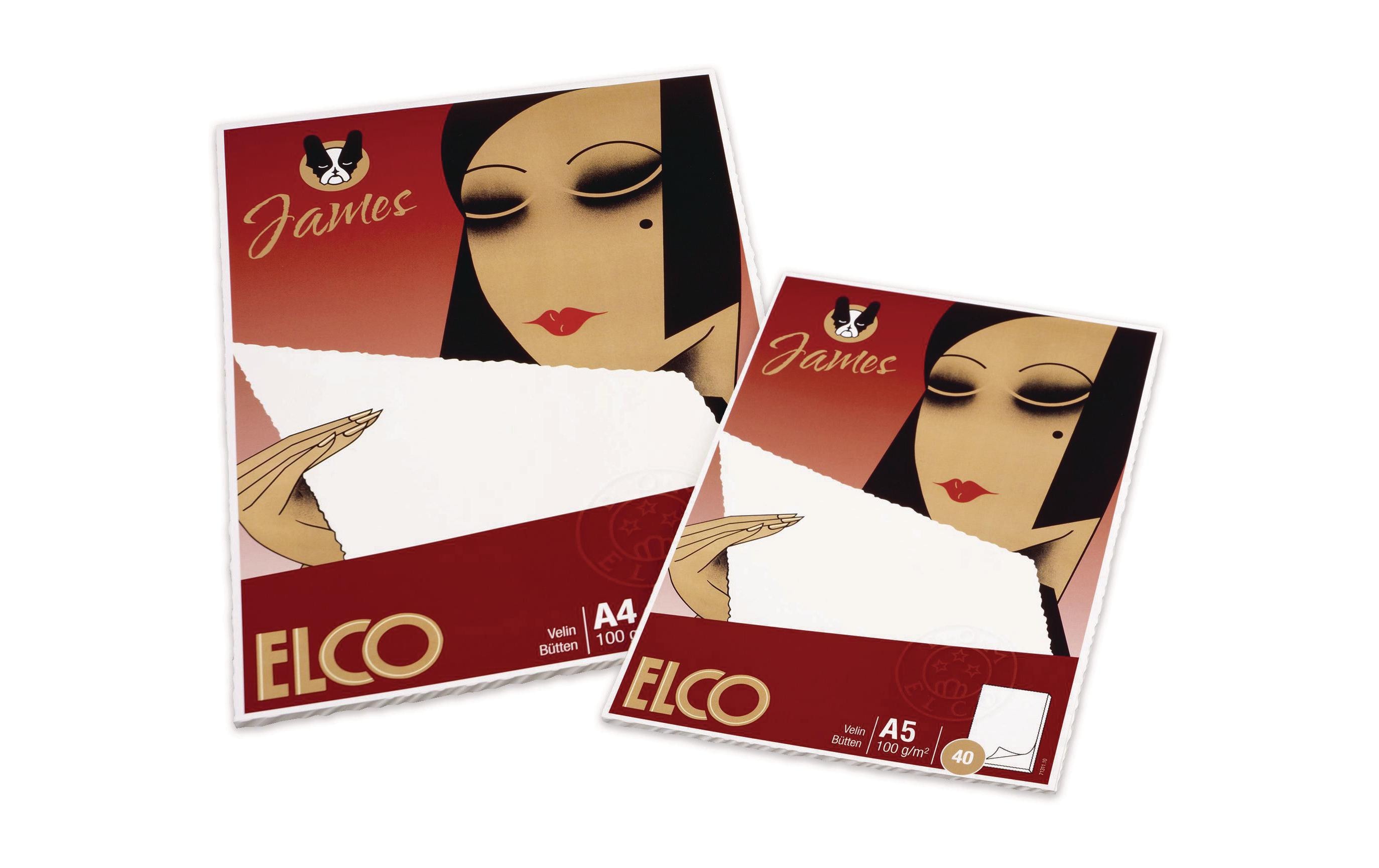 ELCO Briefpapierset James Velin A4 40 Stück