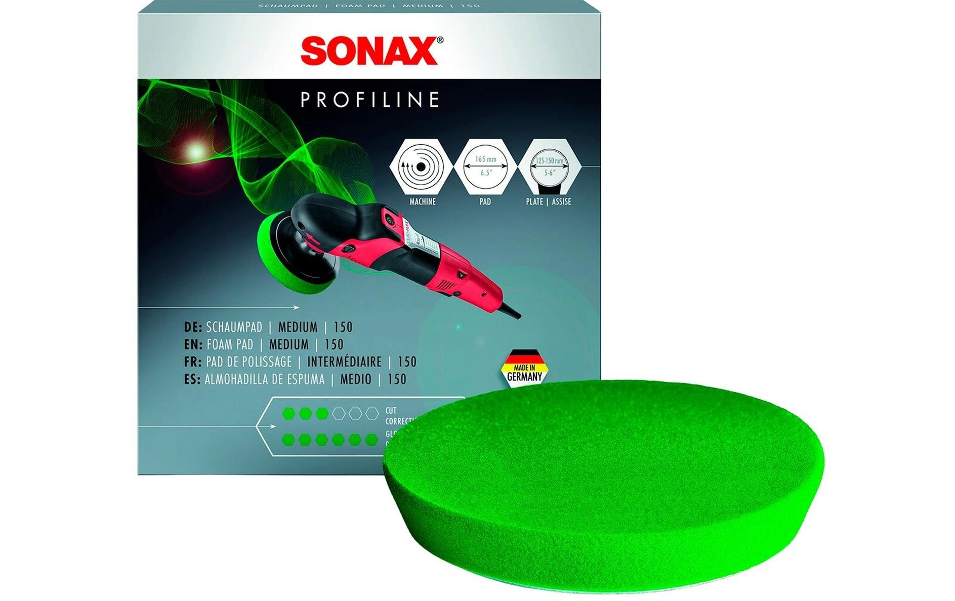 Sonax PROFILINE Polierpad, medium, Ø 165 mm