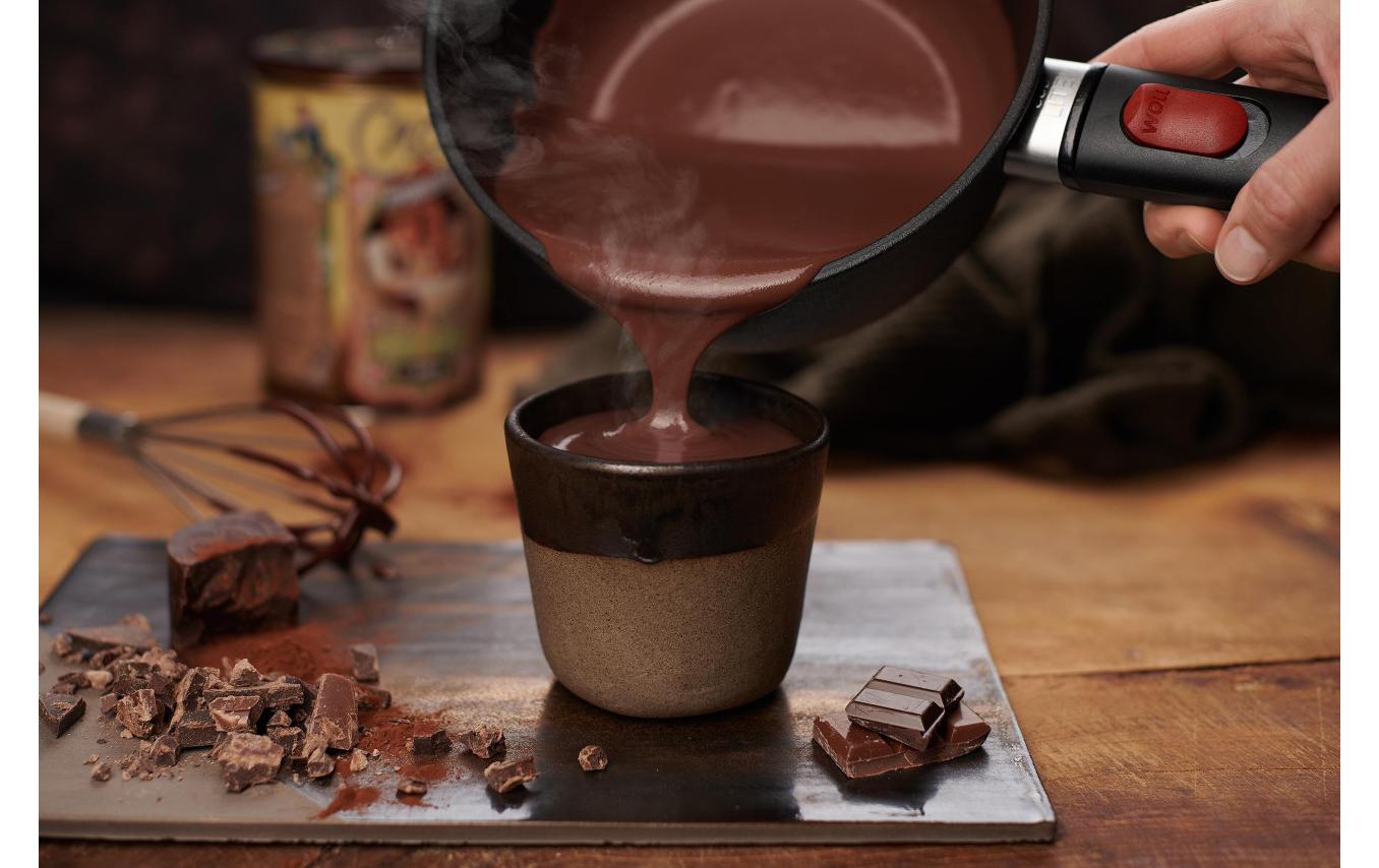 Woll Stieltopf Eco Lite 18 cm, mit abnehmbarem Griff