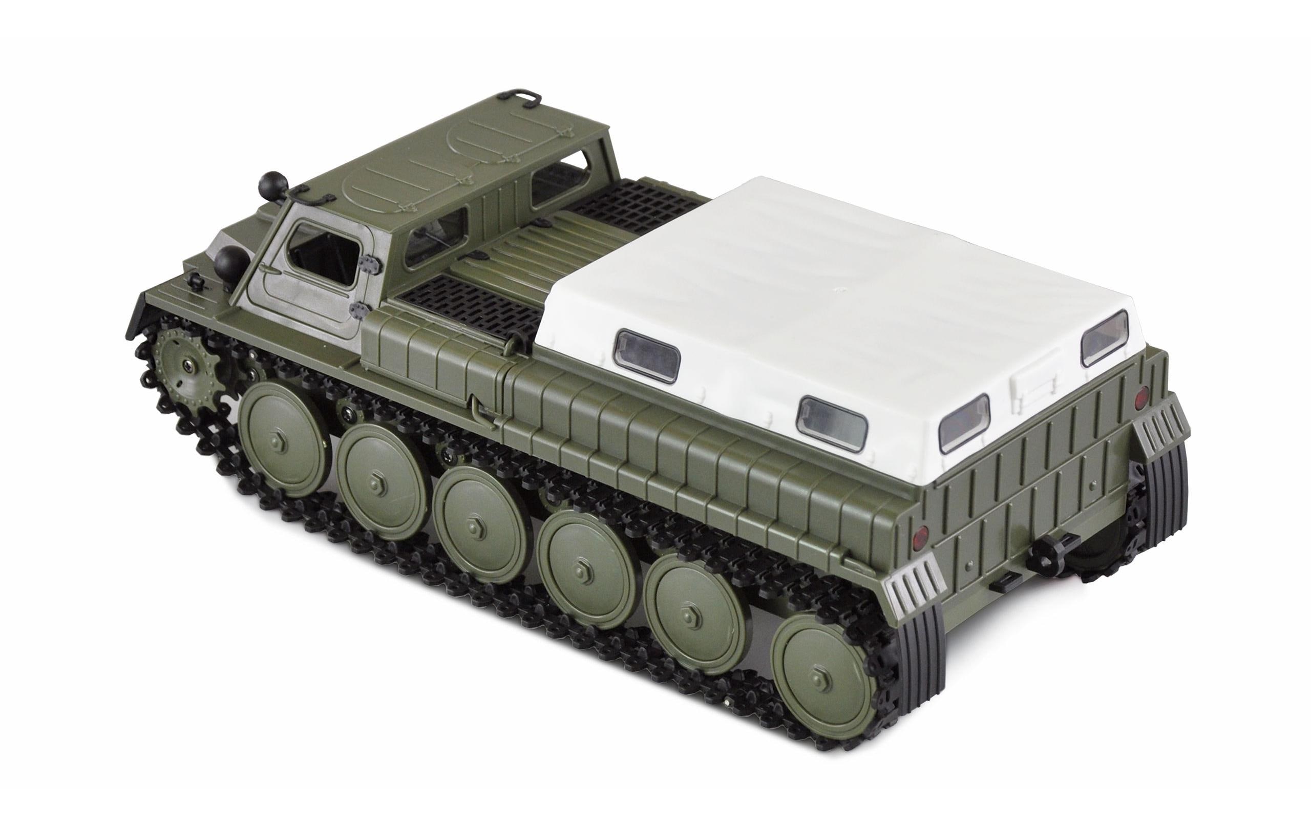 Amewi Gepanzertes RC Kettenfahrzeug, Olivgrün RTR, 1:16