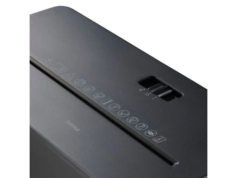 Hama Aktenvernichter Safe X40B P-4, 4 Seiten