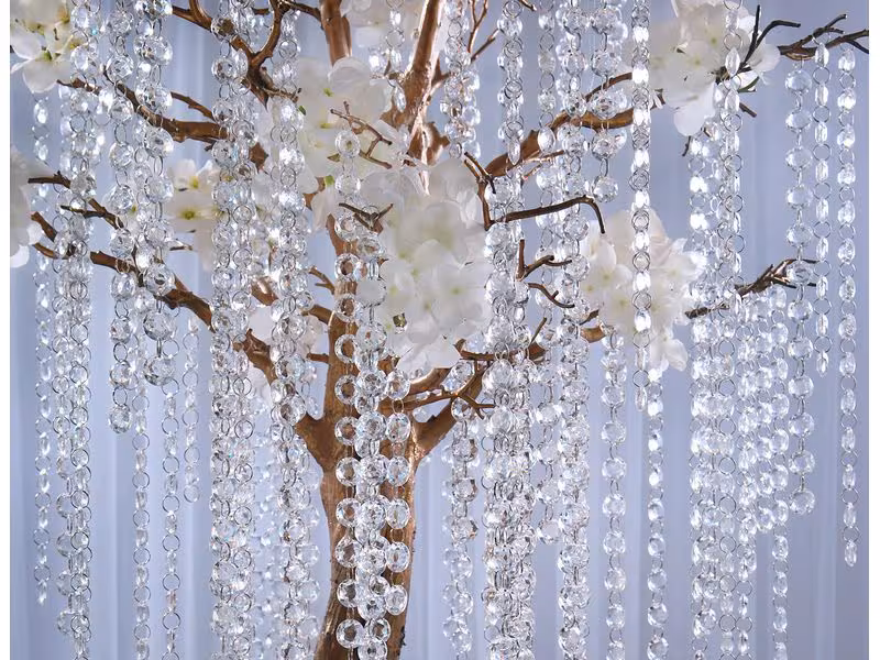 Partydeco Girlande Kristall 1 m