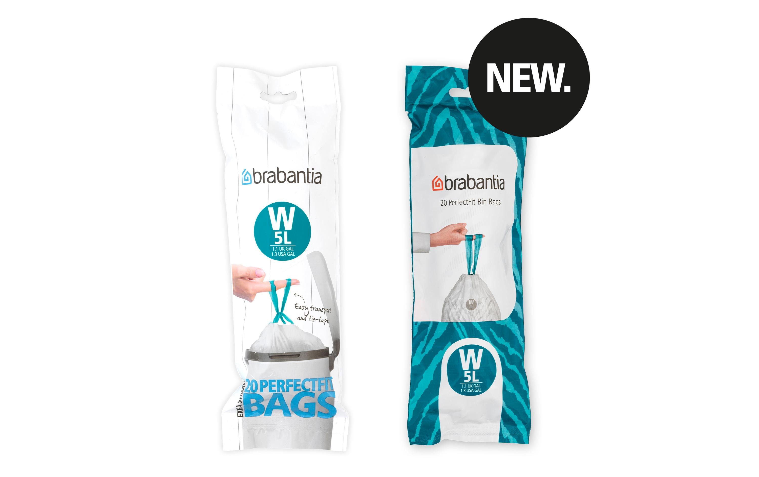 Brabantia Kehrichtsack PerfectFit W 5 l, 20 Stück