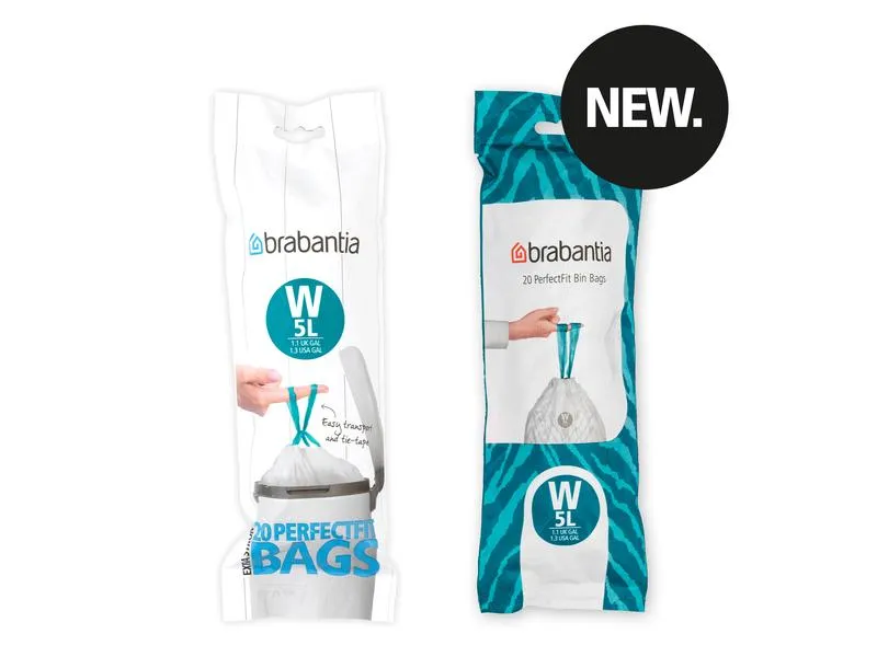 Brabantia Kehrichtsack PerfectFit W 5 l, 20 Stück Brabantia Kehrichtsack PerfectFit W 5 l, 20 Stück