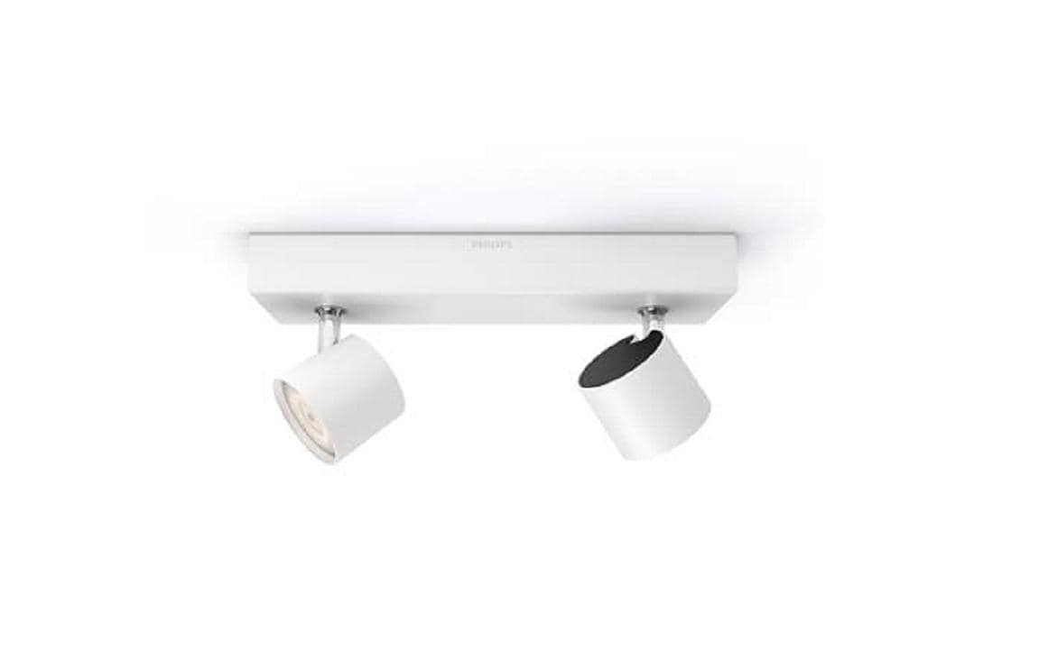Philips Spot Star Warm Glow, 2 x 4.5 W, 500 lm, 2200-2700 K, Weiss