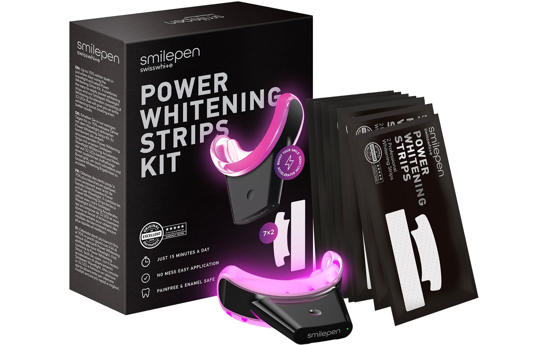 Smilepen Bleaching Whitening Strips Kit