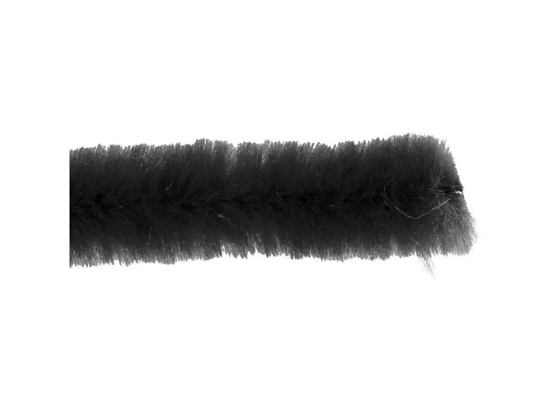 Creativ Company Chenilledraht 6 mm 50 Stück, Schwarz Creativ Company Chenilledraht 6 mm 50 Stück, Schwarz