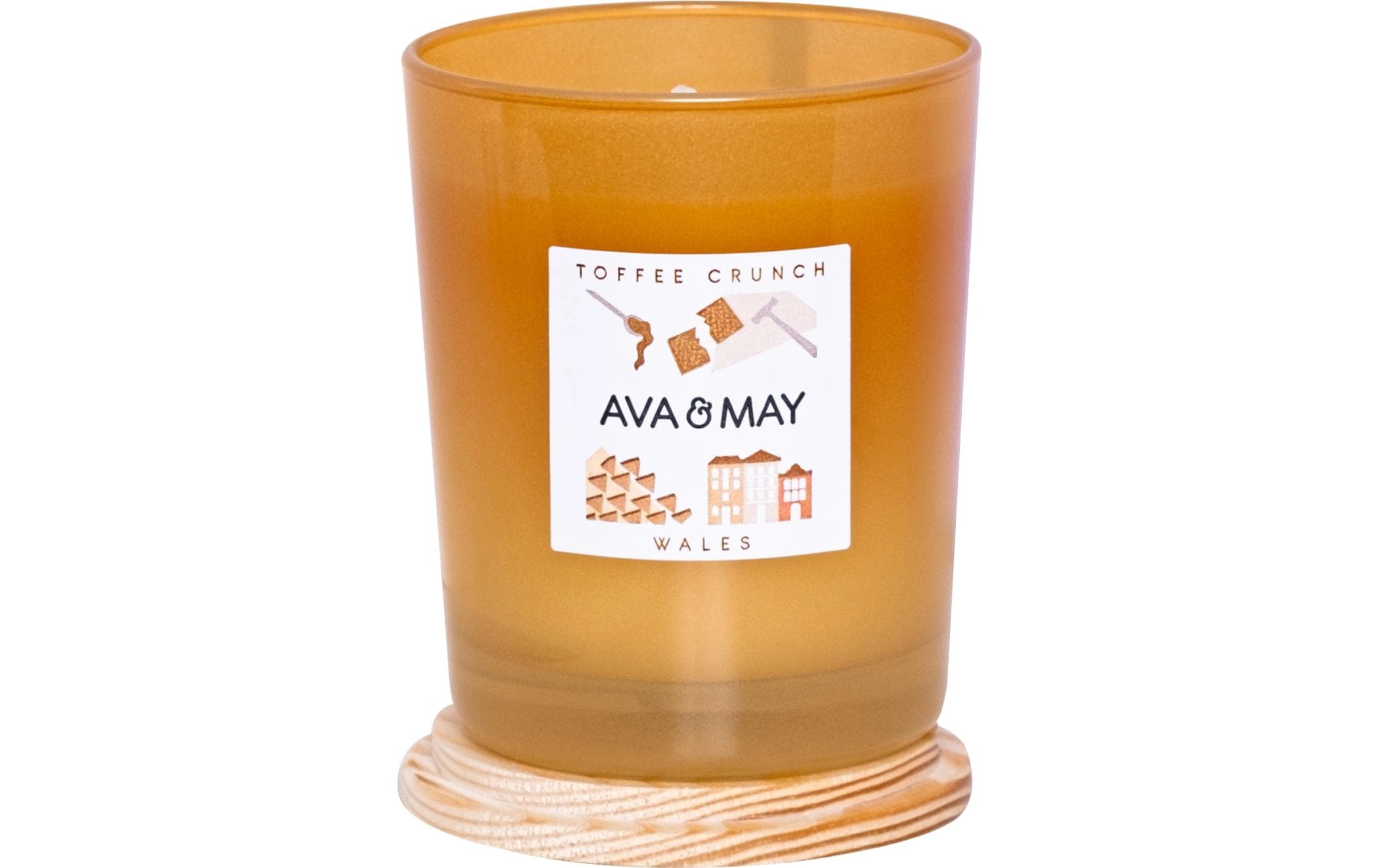 AVA & MAY Duftkerze Toffee Crunch 180 g